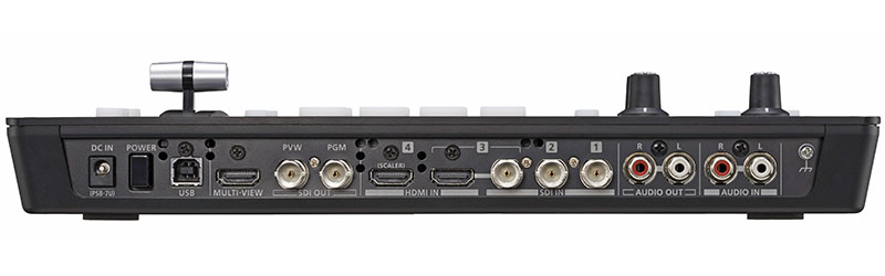 Roland V-1SDI Video Switcher Rear View