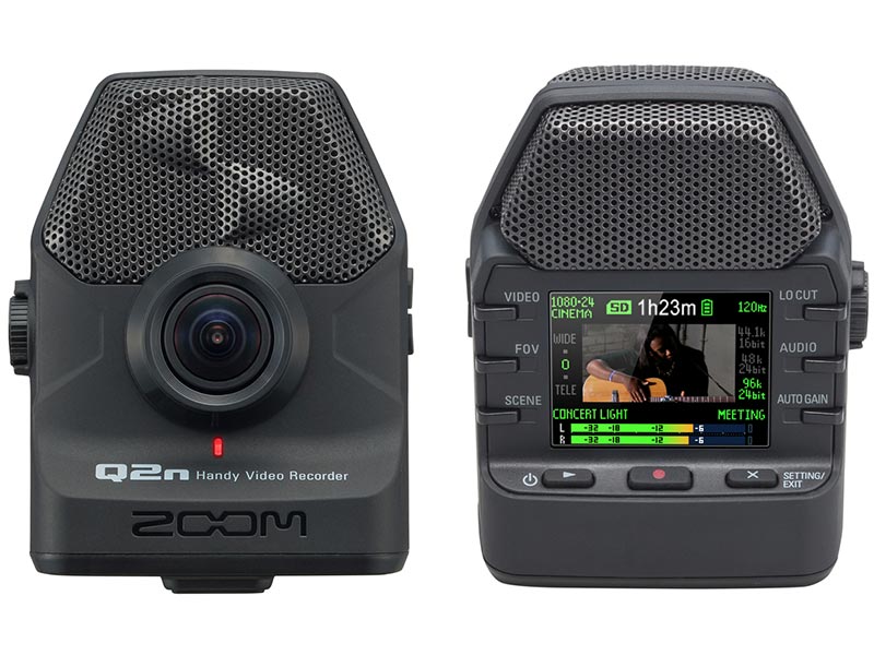 Zoom Q2n Front and Back FutureFilmmaking